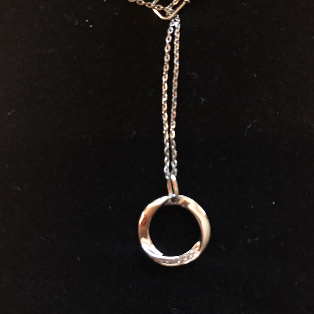 *SOLD* Diamond Necklace - Picture 2 of 3