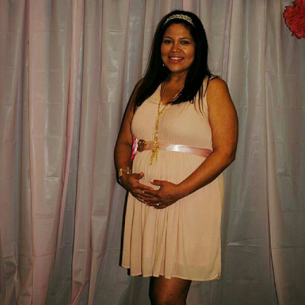 Light pink casual dress