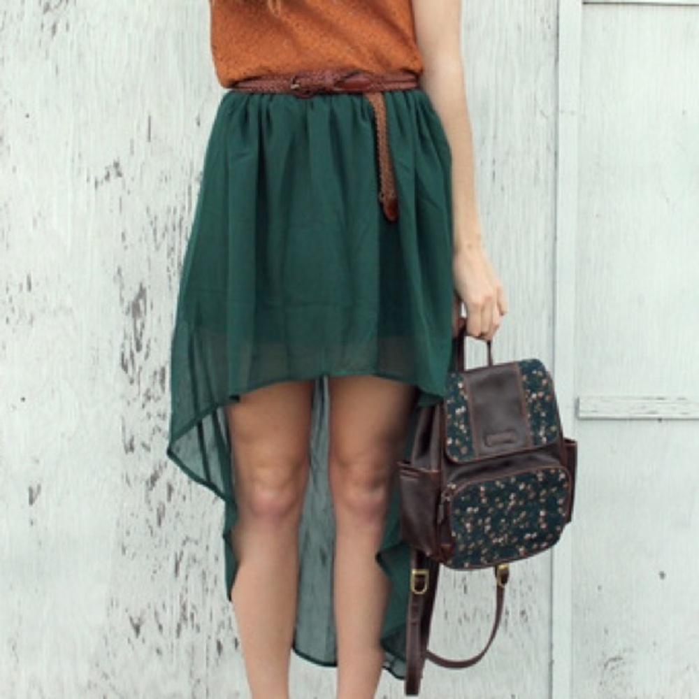 Hi low skirt coachella