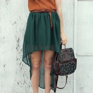 Hi low skirt coachella