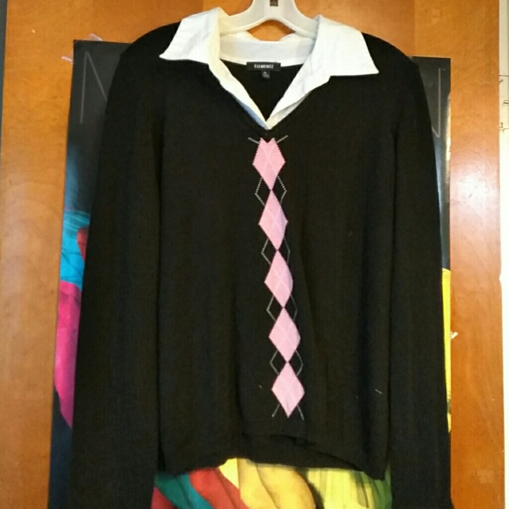 Black bussiness casual sweater