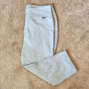 Gray Nike Dry Fit Leggings