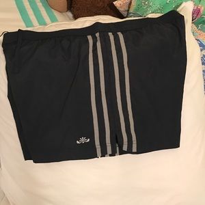 Old navy shorts with built in underwear, worn once