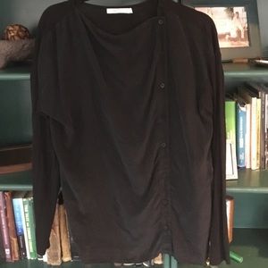 Funky silky long sleeve tee from Bailey 44
