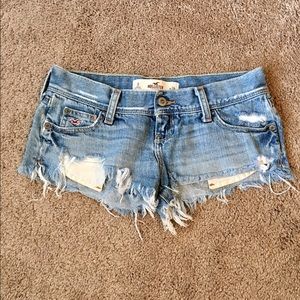Hollister Frayed Shorts