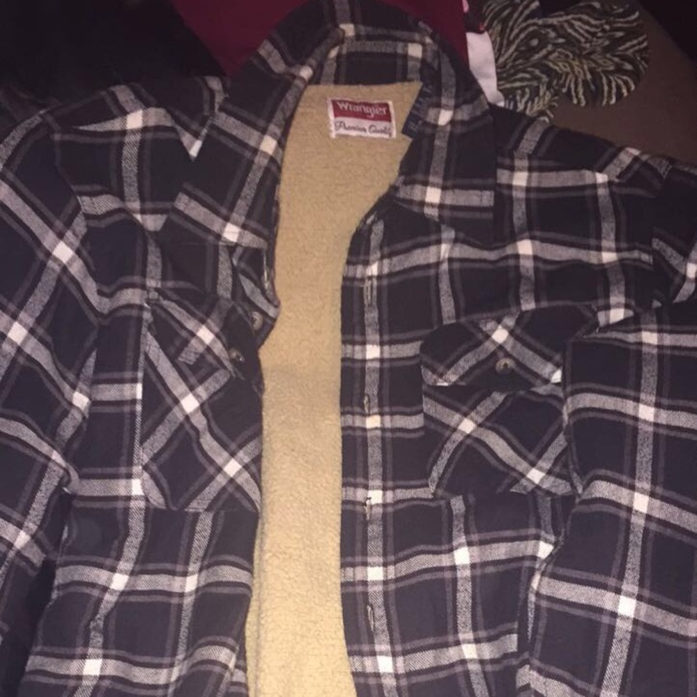 Wrangler flannel jacket