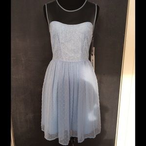 Rodarte for Target Blue Dot Lace Tulle Dress Sz 5