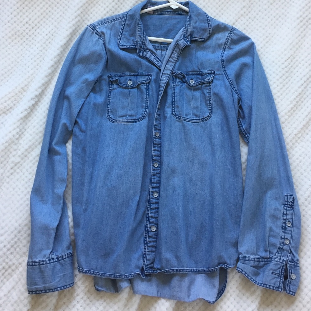 Denim Button Up