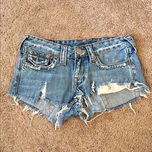 True Religion Cut-Off Shorts