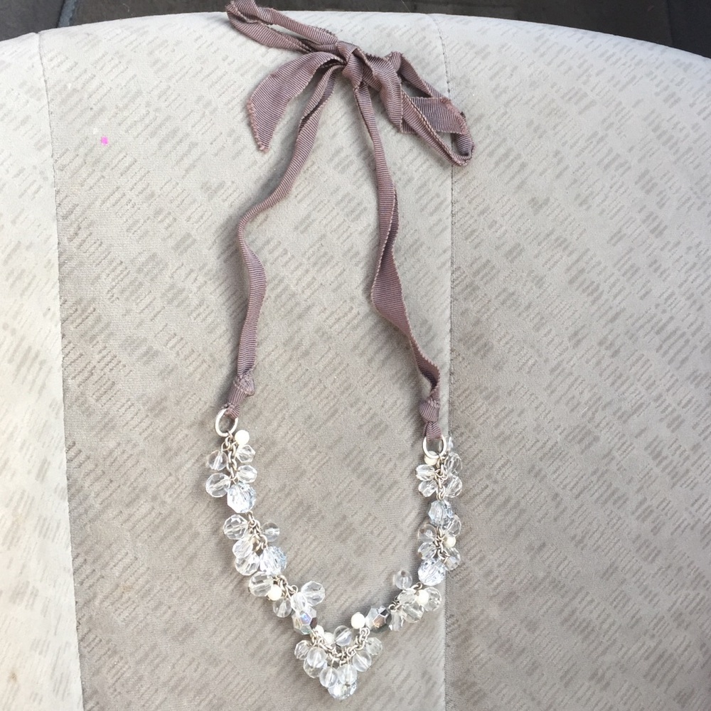 American eagle ribbon necklace