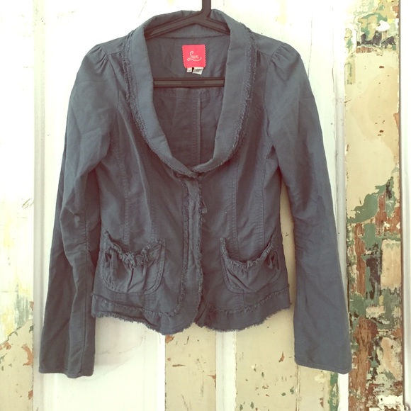 Fringe-edge blazer - Picture 1 of 4