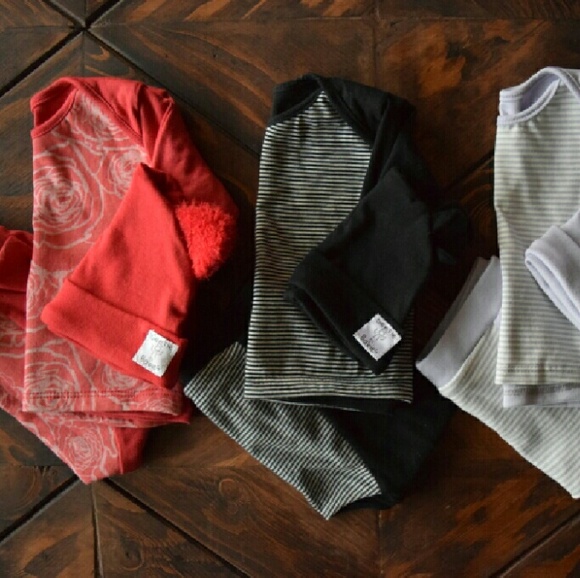 Gentle Babies Complete Matching Set -Coral Leopard - Picture 4 of 4