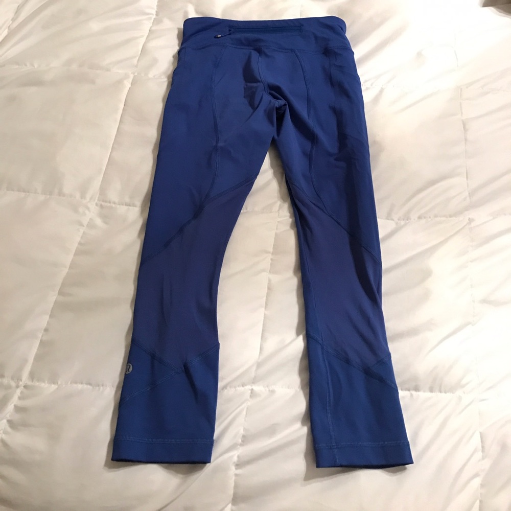 Lululemon leggings size 4 rival crops