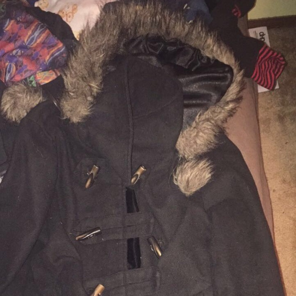 Dollhouse trench cape