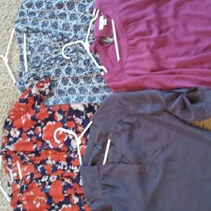 Lot of 4 women's dress shirts 3 XS and 1 SP