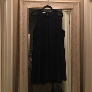 Navy Maurices shift dress