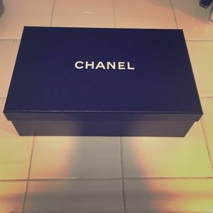 EUC Chanel Shoe Box