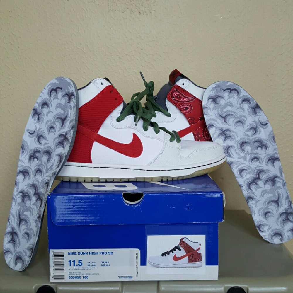 Nike SB dunk high Cheech and chong sz 11.5