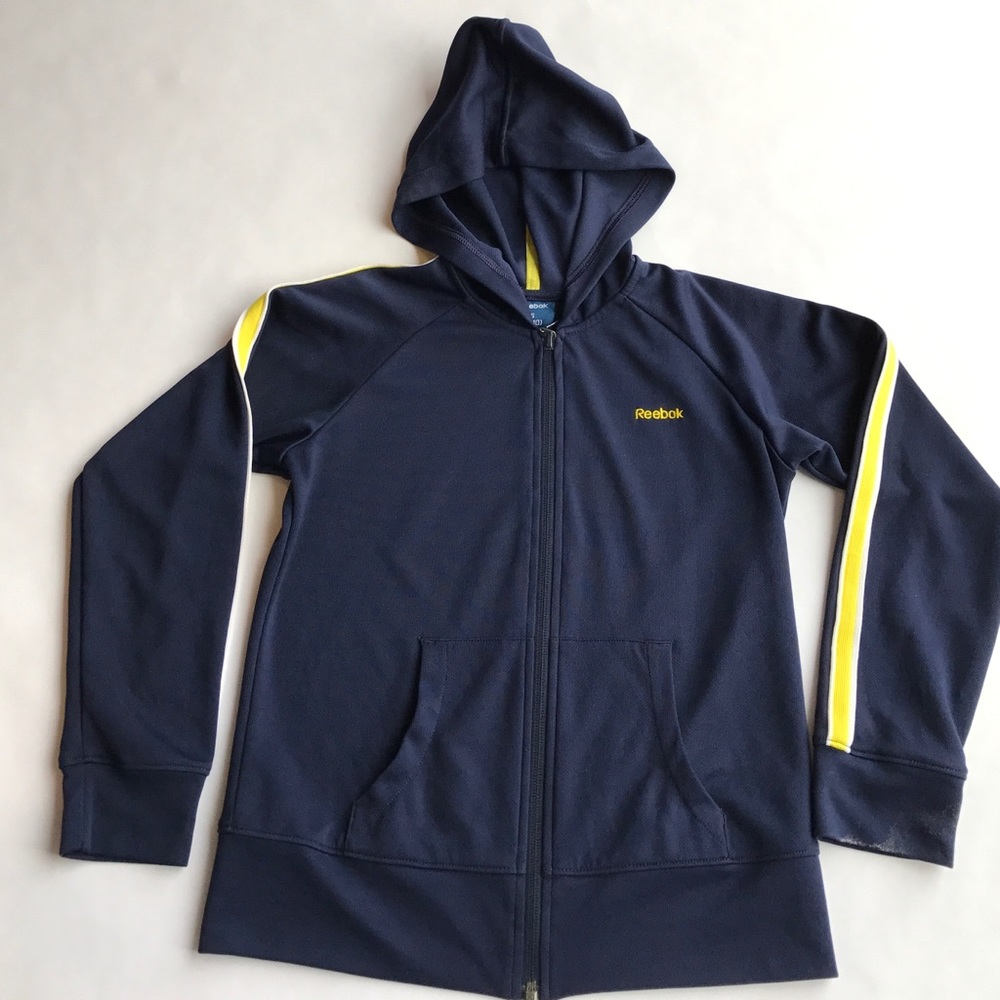 Girls Reebok track jacket hoodie