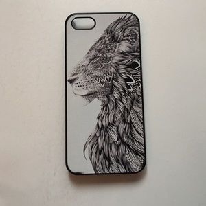 Lion iPhone 5 phone case