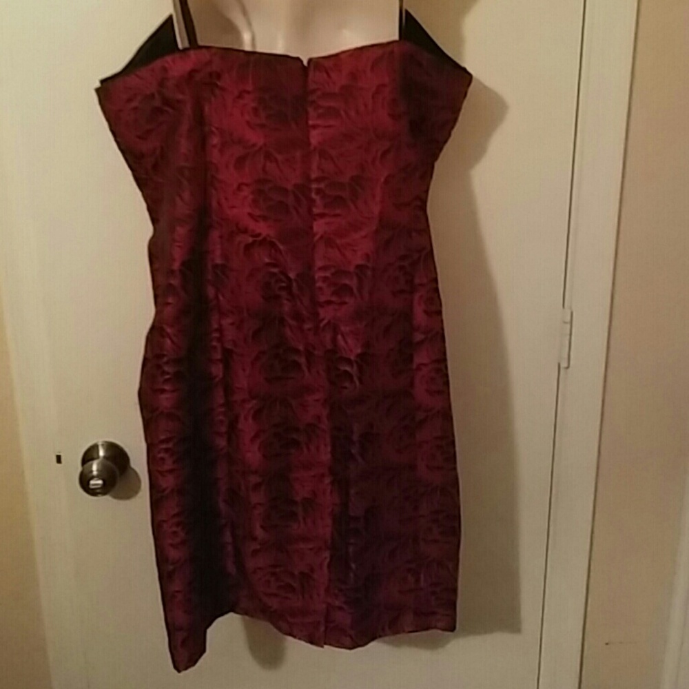 *SALE*Rose jacquard bustier dress by isabel toledo - Picture 6 of 6