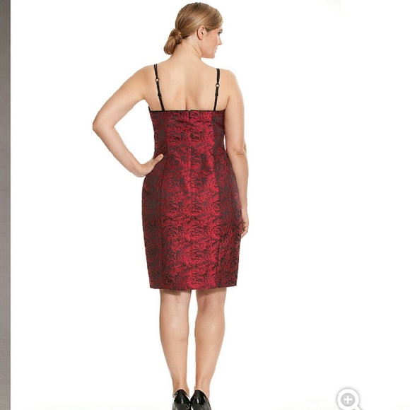 *SALE*Rose jacquard bustier dress by isabel toledo - Picture 3 of 6