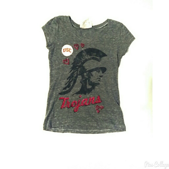 2pc Outfit-H&M BLACK JEGGINGS & USC Trojan's Tee - Picture 3 of 4