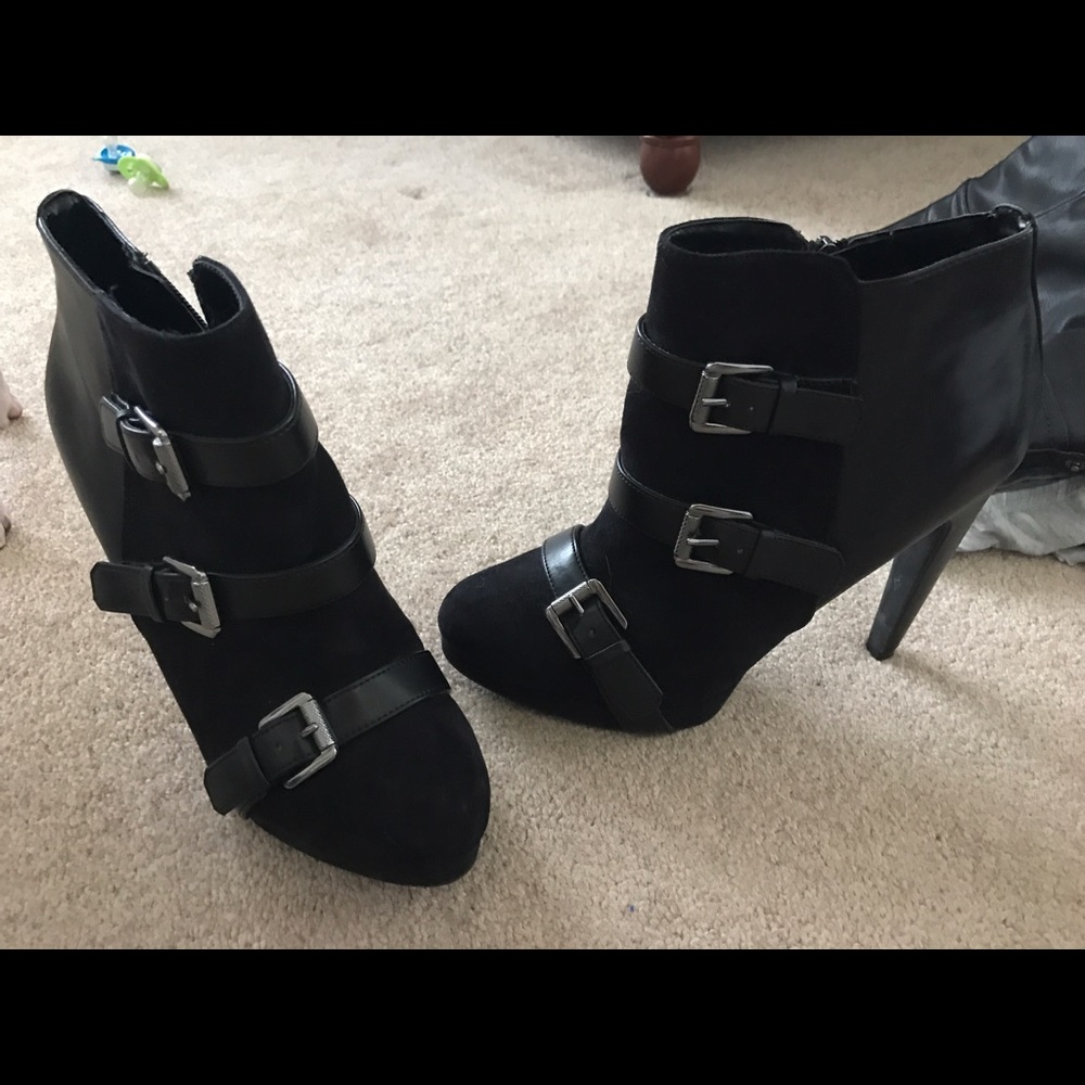 Sam and Libby ankle boots.