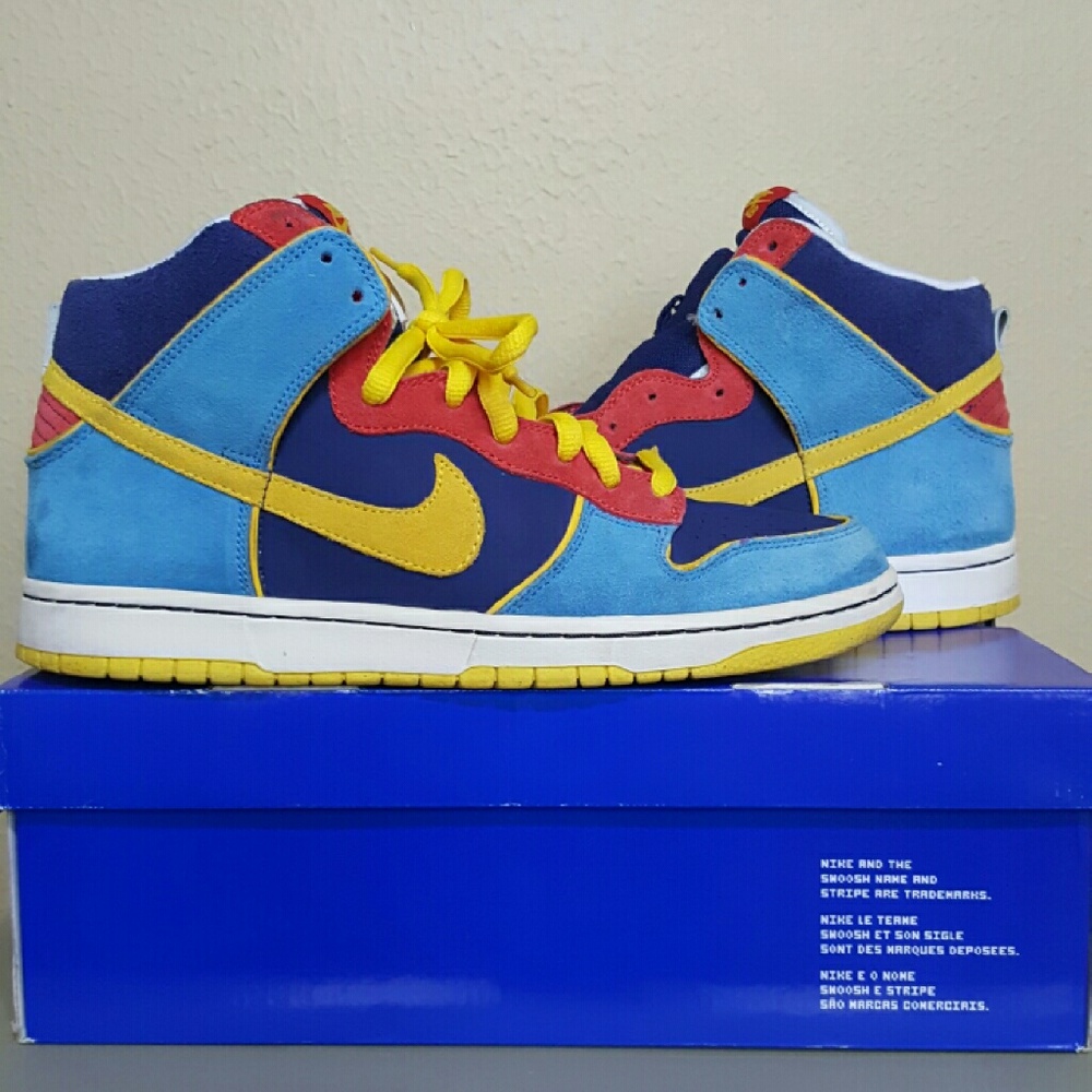 Nike sb dunk high MR. PACMAN