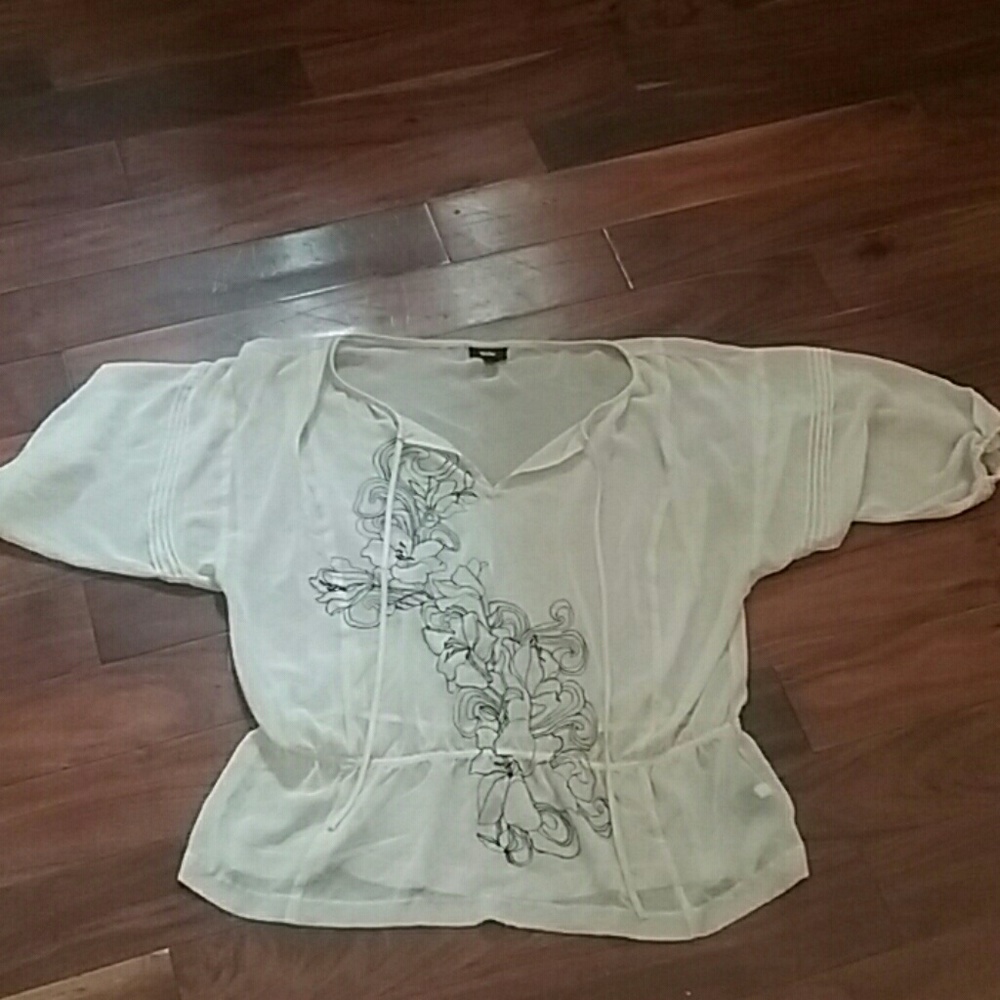 See though shirt
