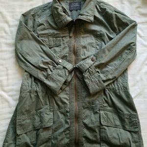 Army Green Bomber Jacket from Tilly's