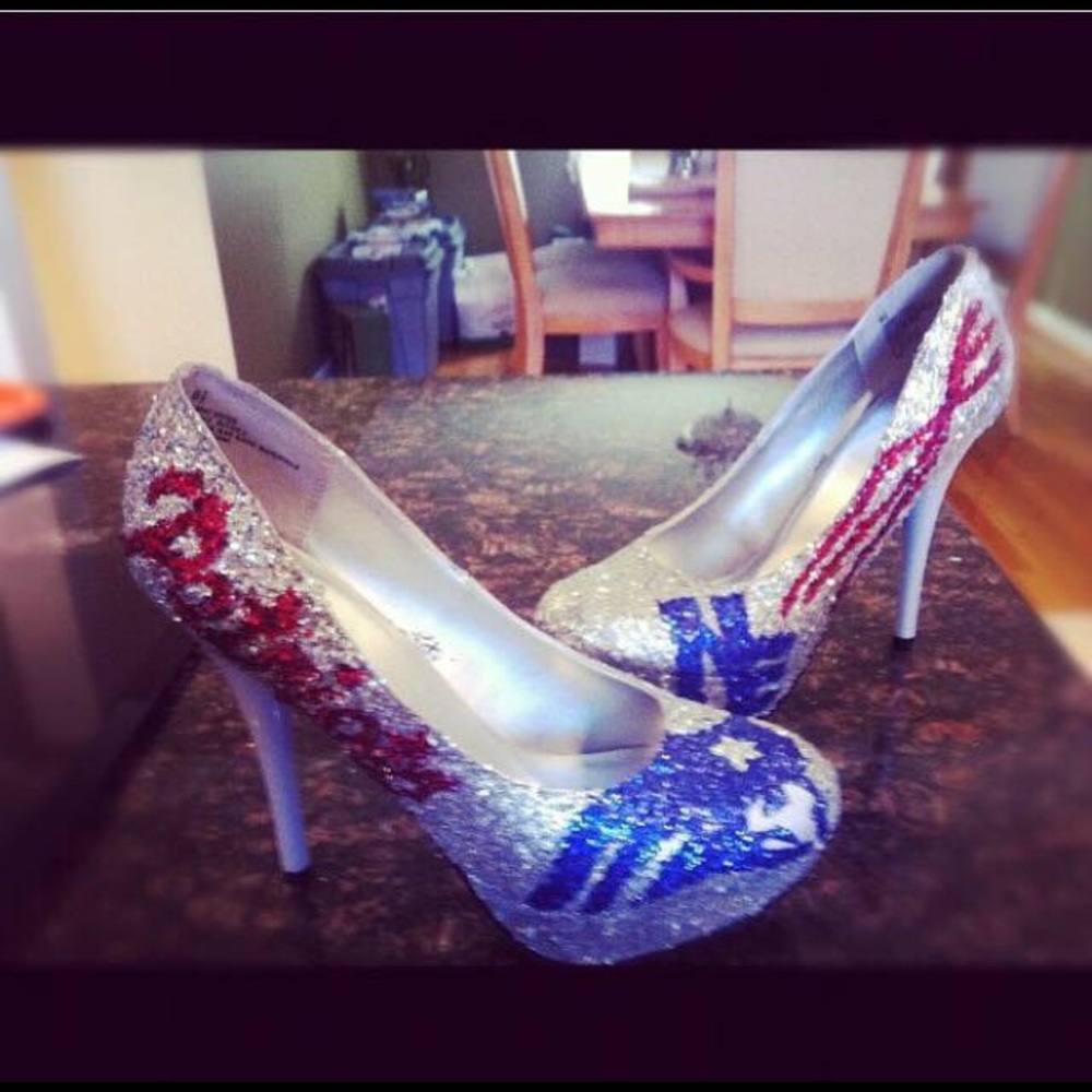 🔴 Available Now! Customized Glitter Heels