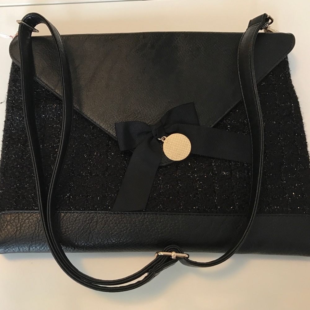 Black handbag
