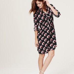 LOFT Fanfare Shirtdress