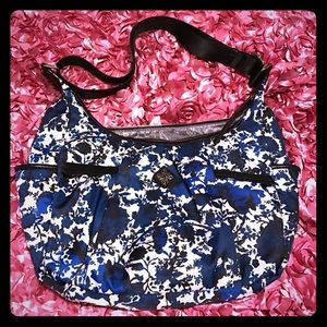 Vera wang blue floral hand bag. Brand new.