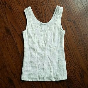 Beautiful Tank with knit detailing