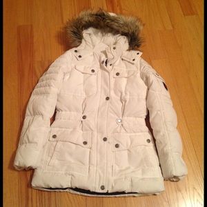 Utex women's parka with fur-lined hood size S