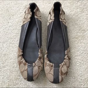 Coach flats