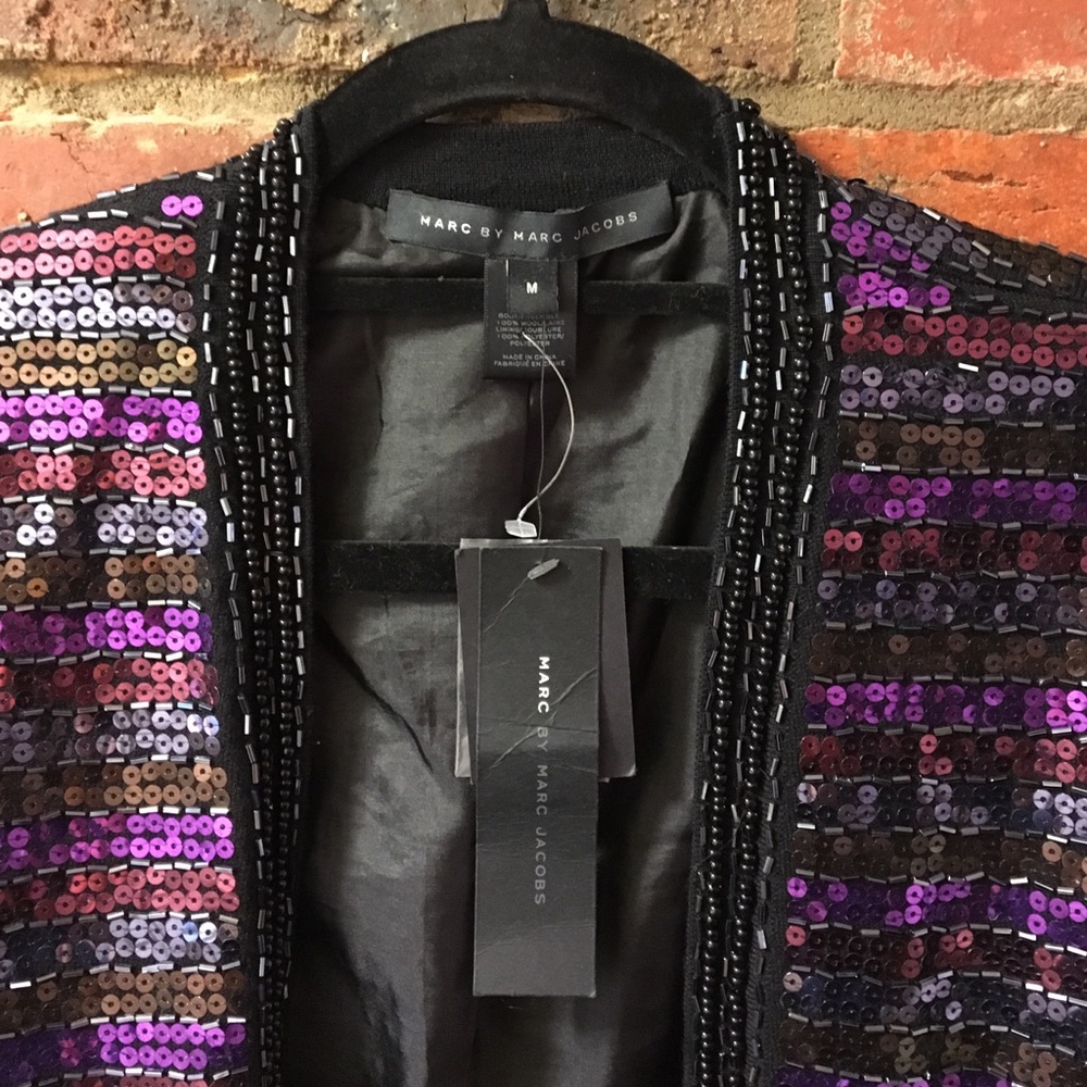 Sequin Marc By Marc Jacobs Jacket - image 3