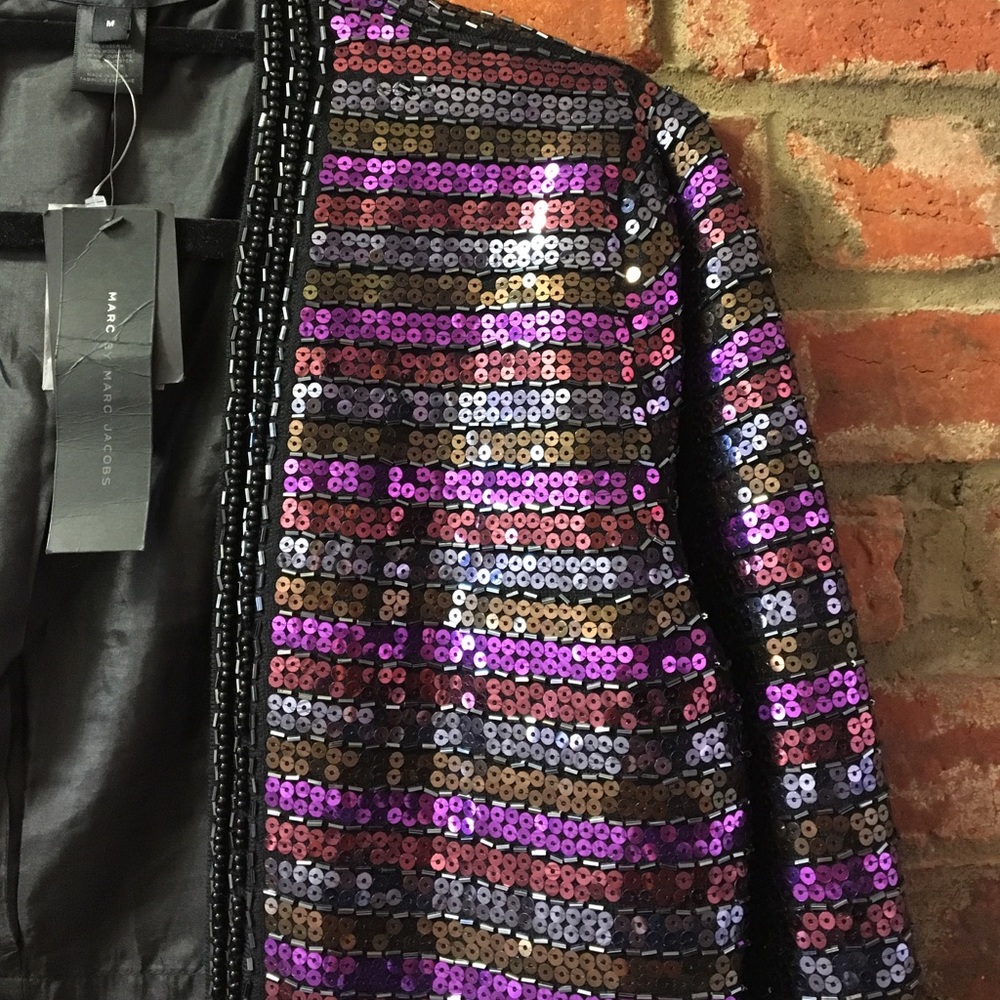 Sequin Marc By Marc Jacobs Jacket - image 4