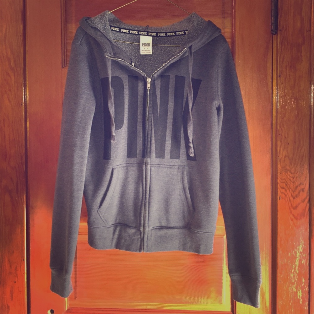 Victoria's Secret Pink zip-up sweatshirt