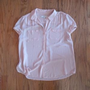 LOFT Sheer Blouse