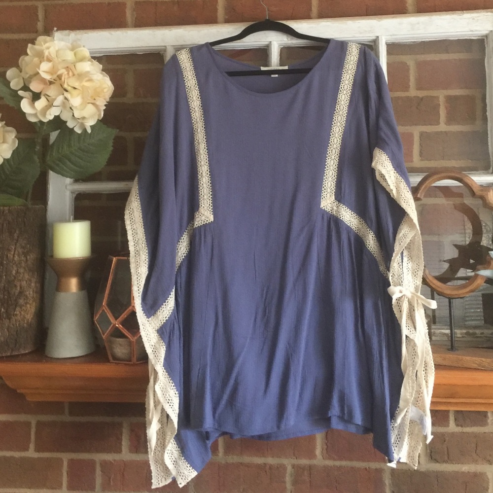 Umgee Side Tie Top size 1x/2x