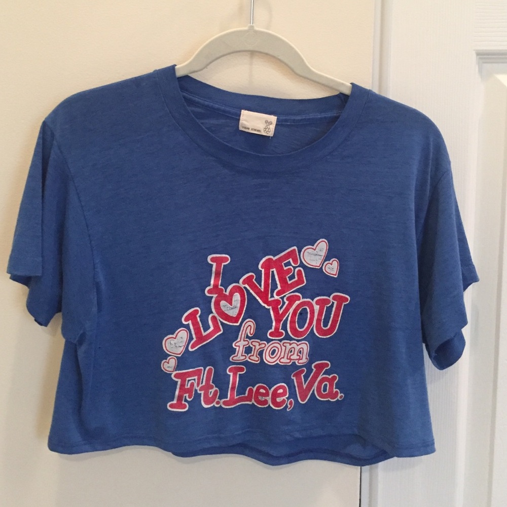 Vintage crop top