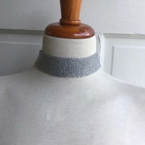 Silver choker