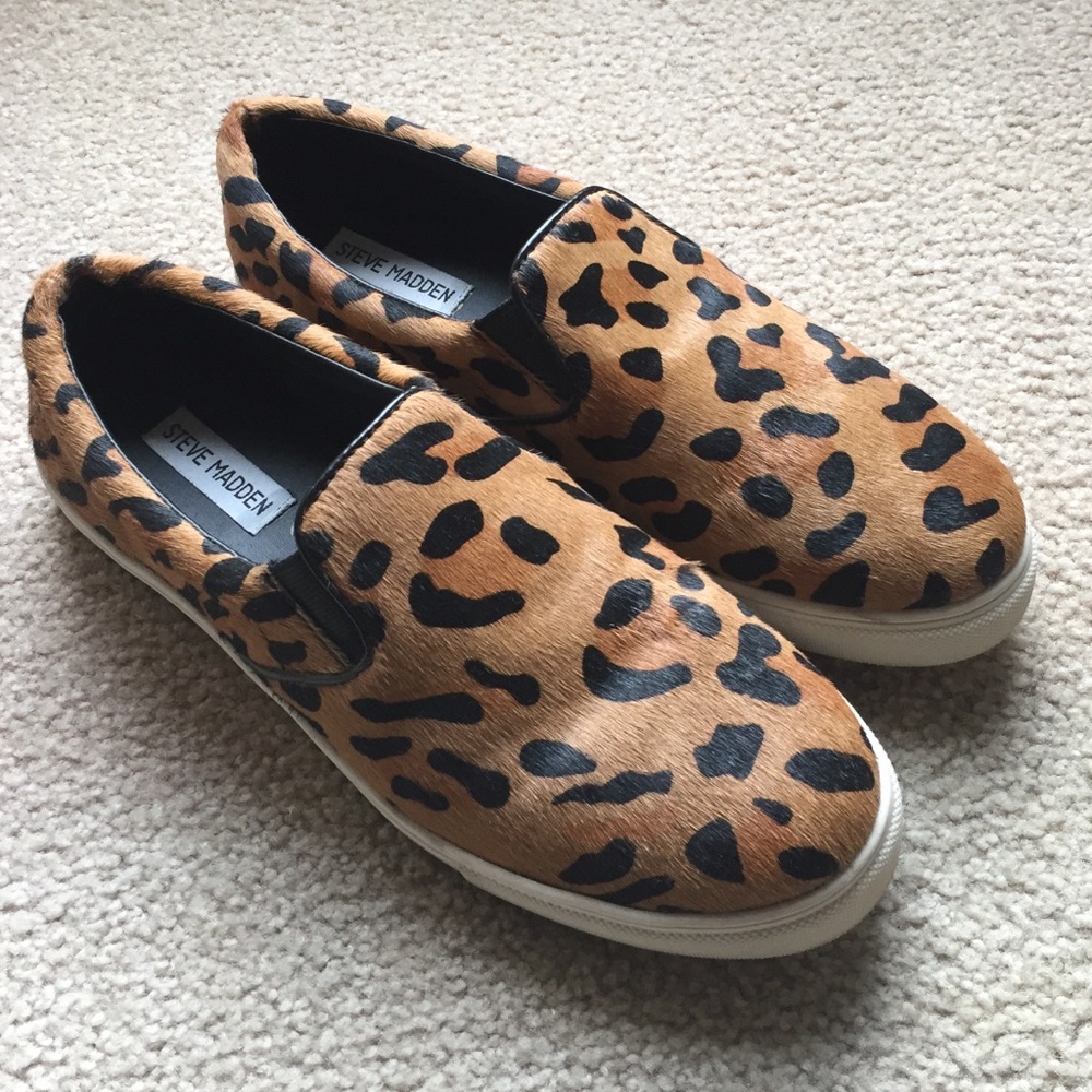 Steve Madden Ecentric leopard print flats!