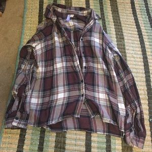 Purple flannel