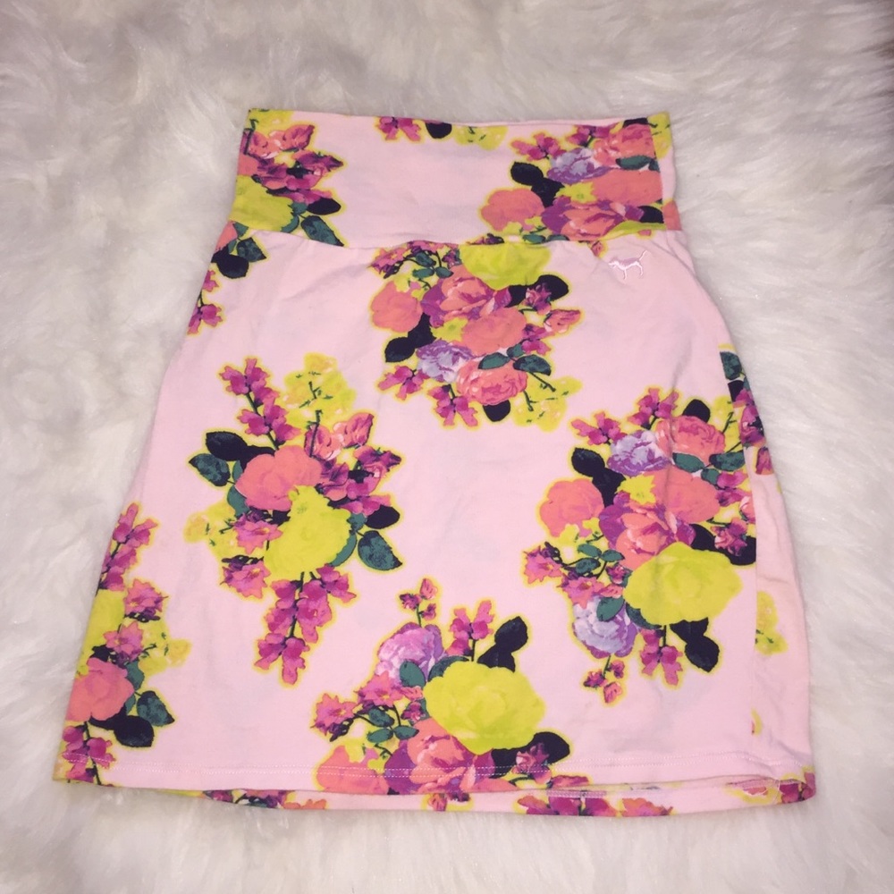 Victoria's Secret Pink Floral Skirt