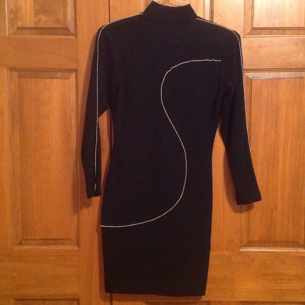 Andrea Jovine fine wool sweater dress.