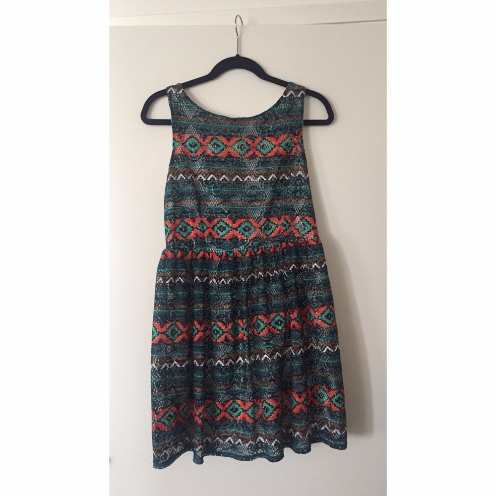 Super fun print Xhilaration dress